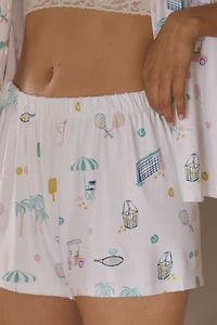 Z Supply Court Sports Pajama Shorts