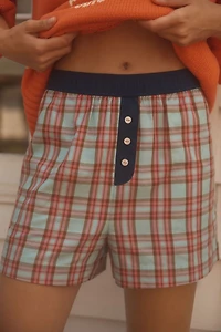 The Wren Boxer Shorts by Anthropologie: Flannel Edition