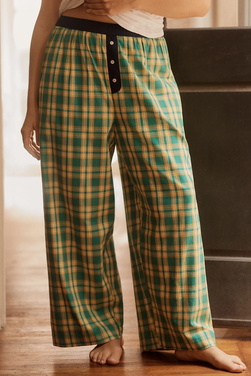 The Wren Flannel Boxer Pants by LyreBird