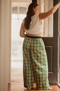 The Wren Flannel Boxer Pants by LyreBird