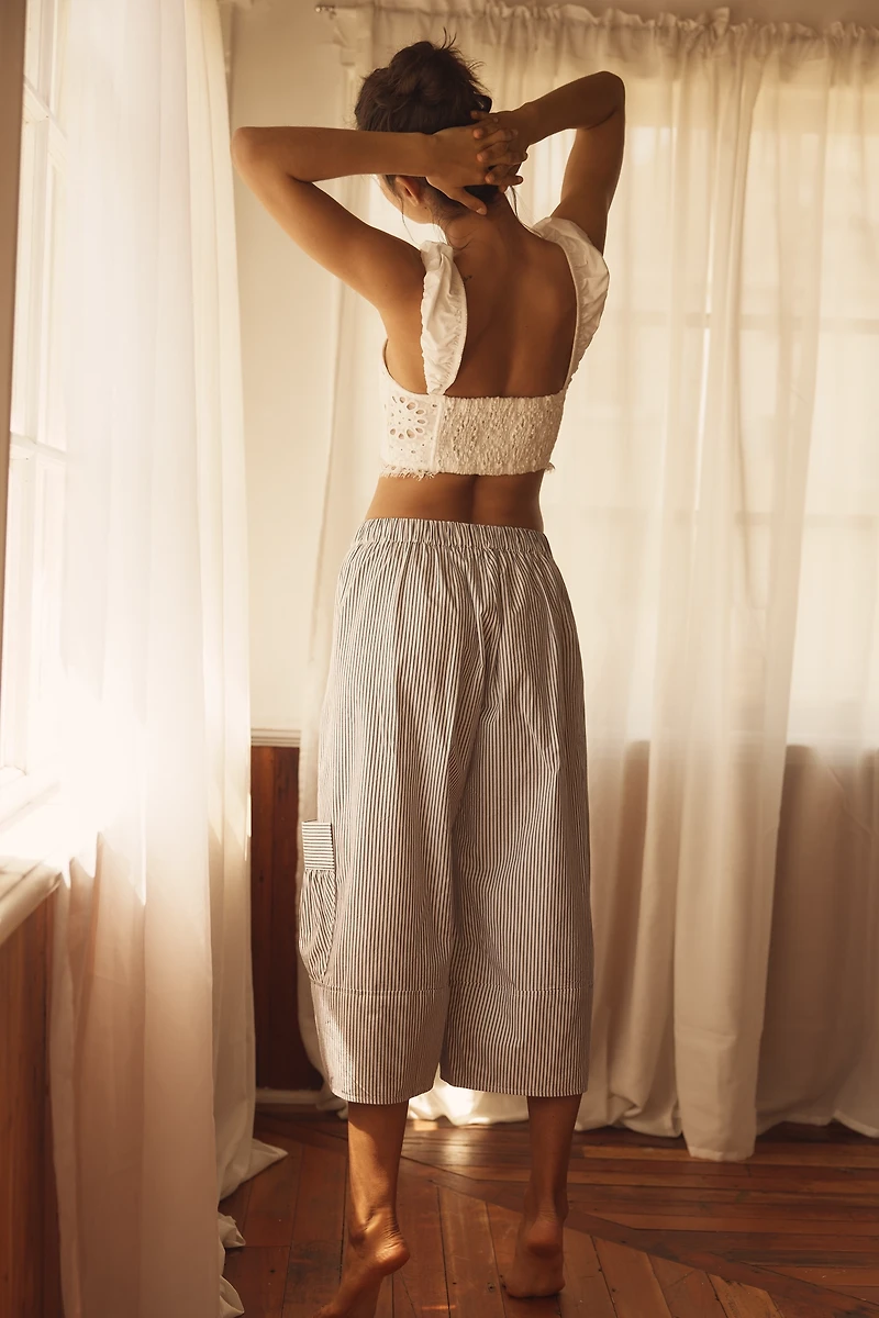 By Anthropologie Gaucho Boxer Pants