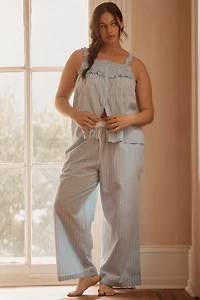 LyreBird Cotton Contrast Waistband Pajama Pants