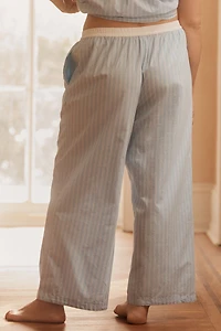 LyreBird Cotton Contrast Waistband Pajama Pants