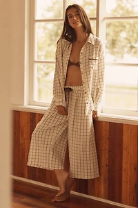 LyreBird Oversized Pleated Buttondown Shirt