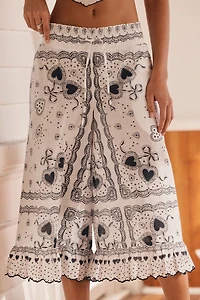 LyreBird Scalloped Hanky Hem Cami