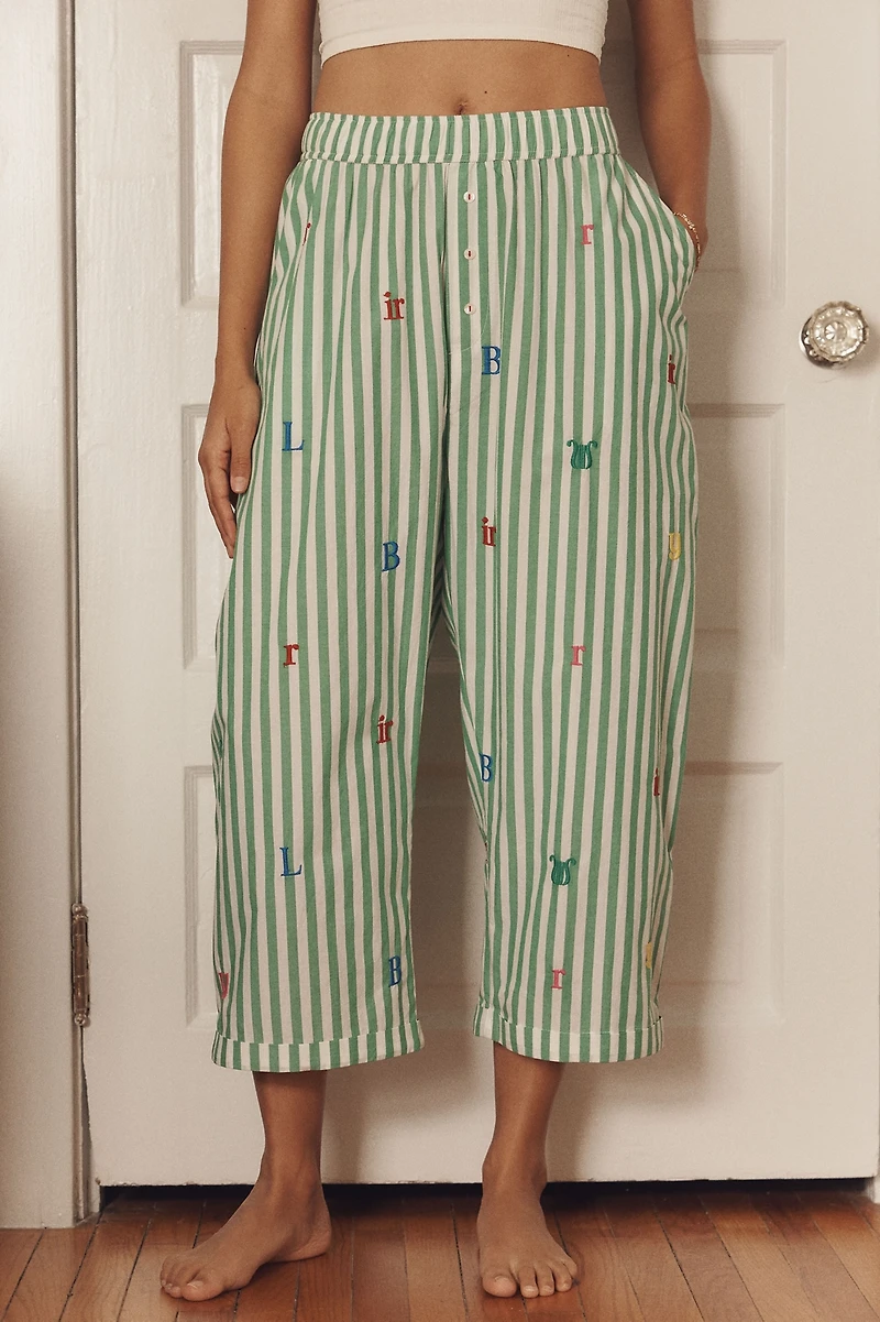 LyreBird Alphabet Boxer Pajama Pants