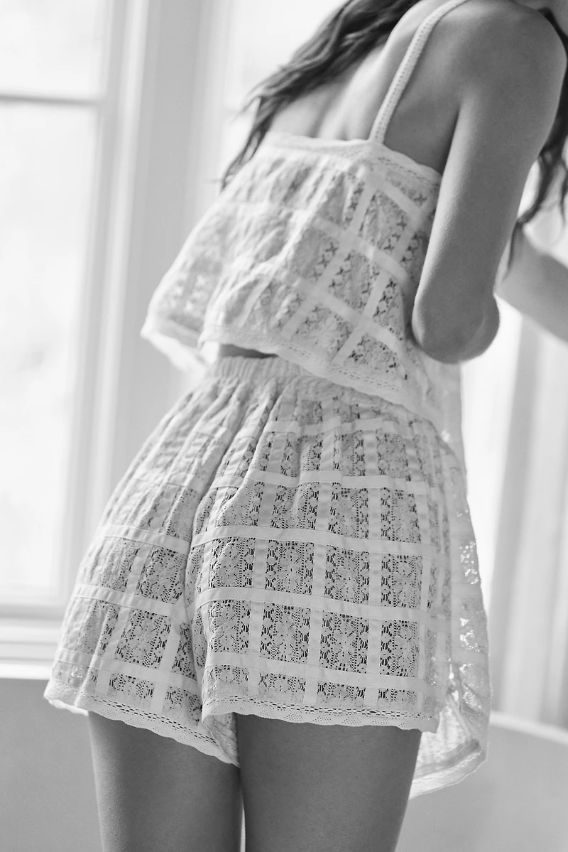 LyreBird Lace Shorts