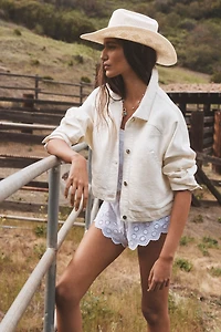 By Anthropologie Eyelet Bloomer Shorts