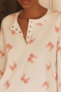 Beach Riot Coastal Top & Marin Shorts Pajama Set