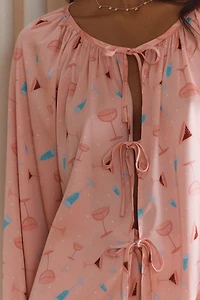 Beach Riot Brianne Top & Brixy Shorts Pajama Set