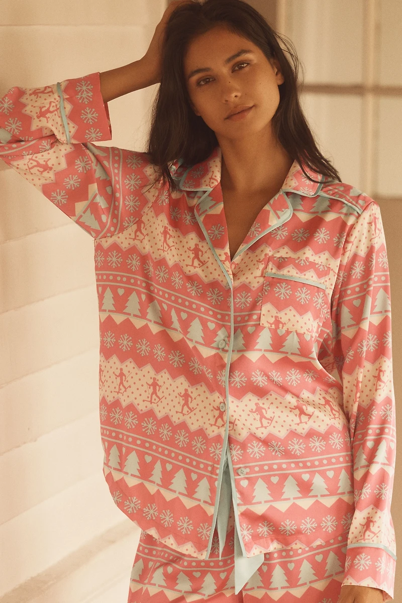 Beach Riot Livy Top & Connie Pants Pajama Set