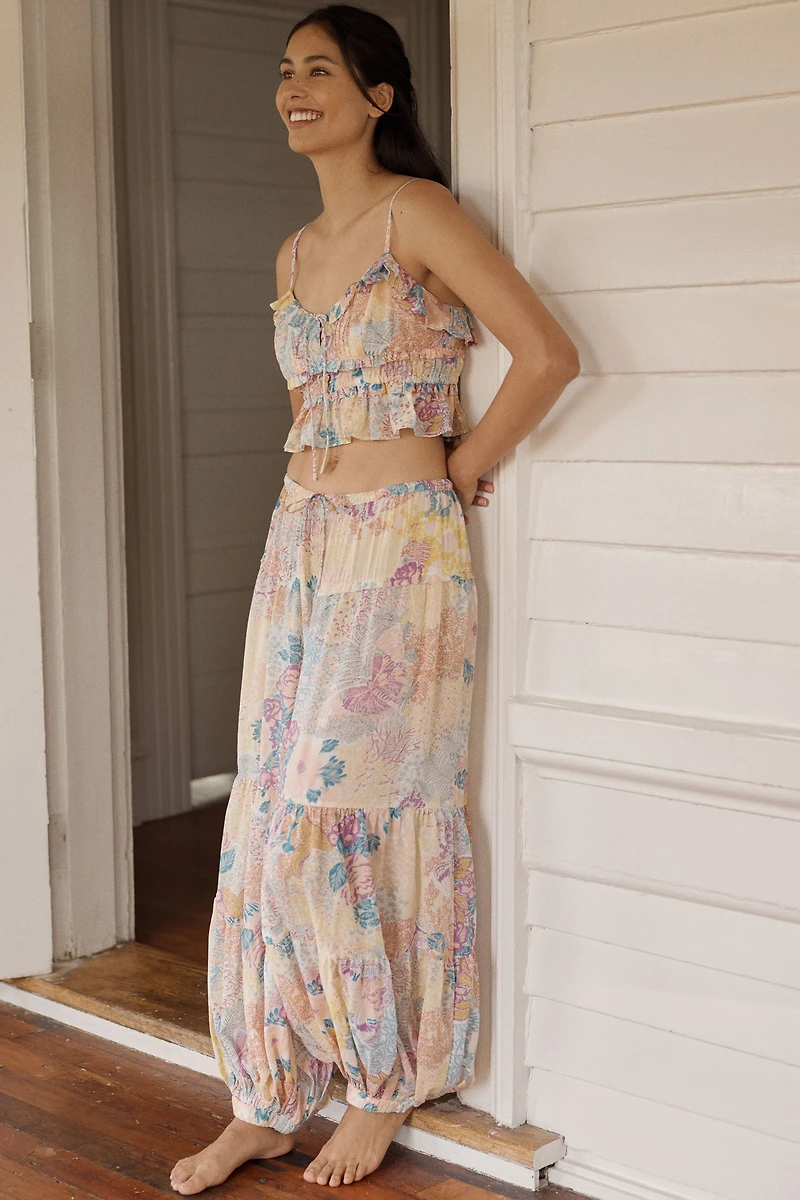 LyreBird Tiered Balloon Pants