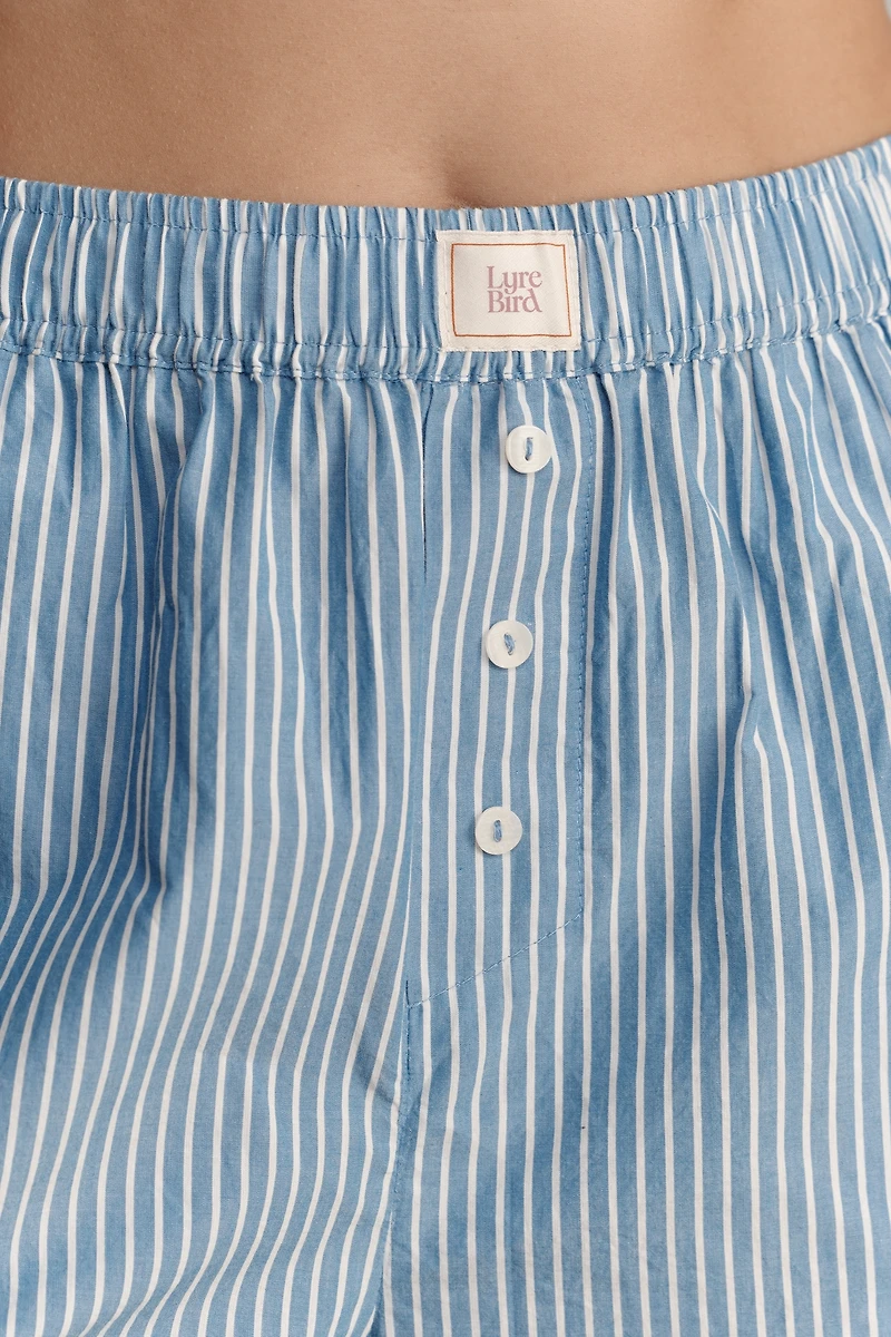 LyreBird To-Do List Cotton Boxer Shorts
