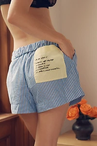 LyreBird To-Do List Cotton Boxer Shorts