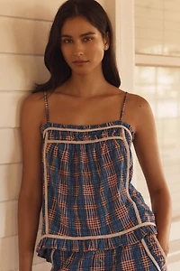 LyreBird Ruffle Apron Cami
