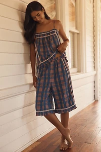 LyreBird Ruffle Bermuda Shorts