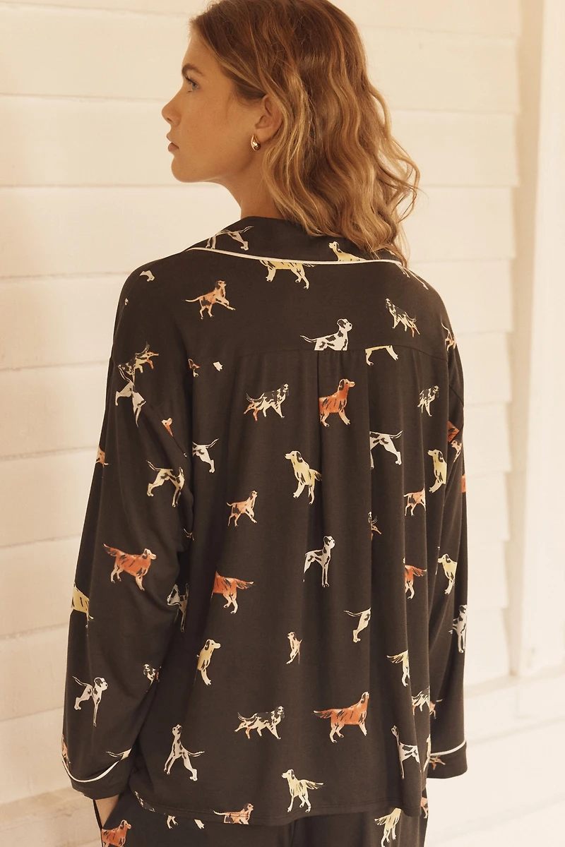 The LyreBird ModaLuxe Long-Sleeve Pajama Shirt