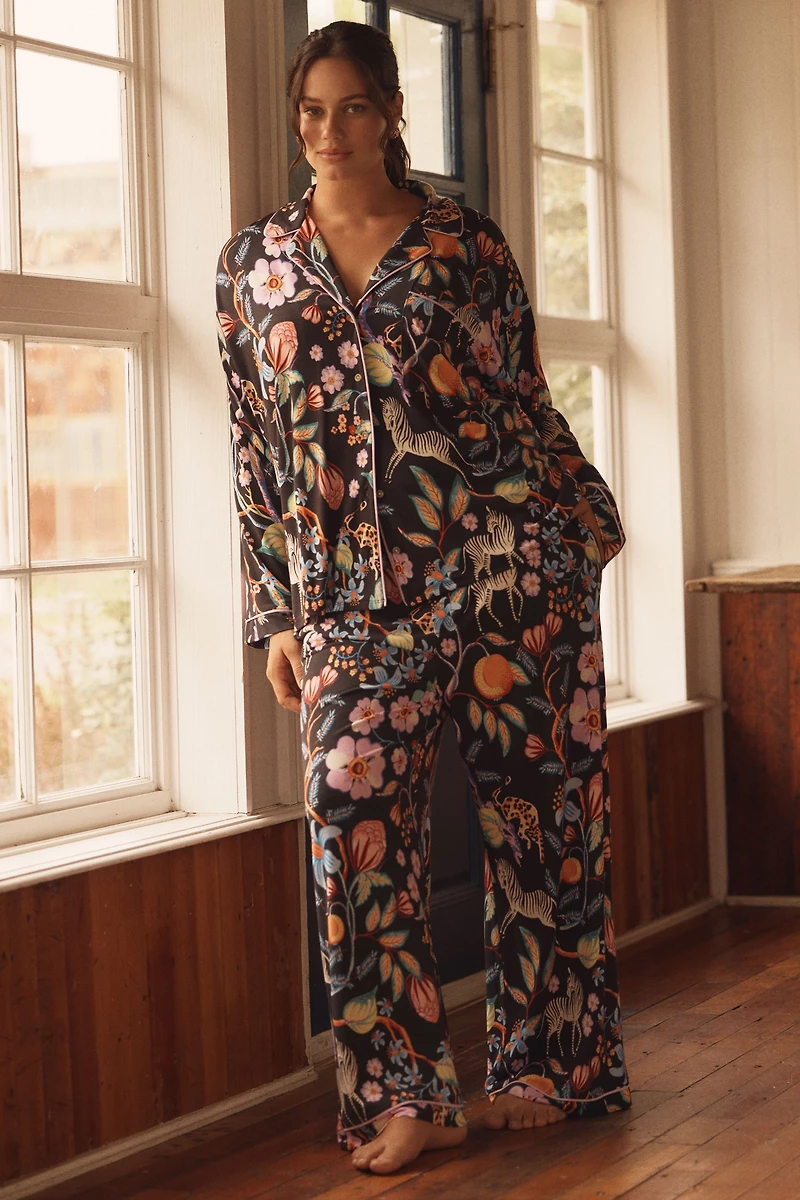 The Briar Piped Pajama Shirt: Long-Sleeve Edition
