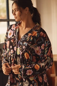 The Briar Piped Pajama Shirt: Long-Sleeve Edition