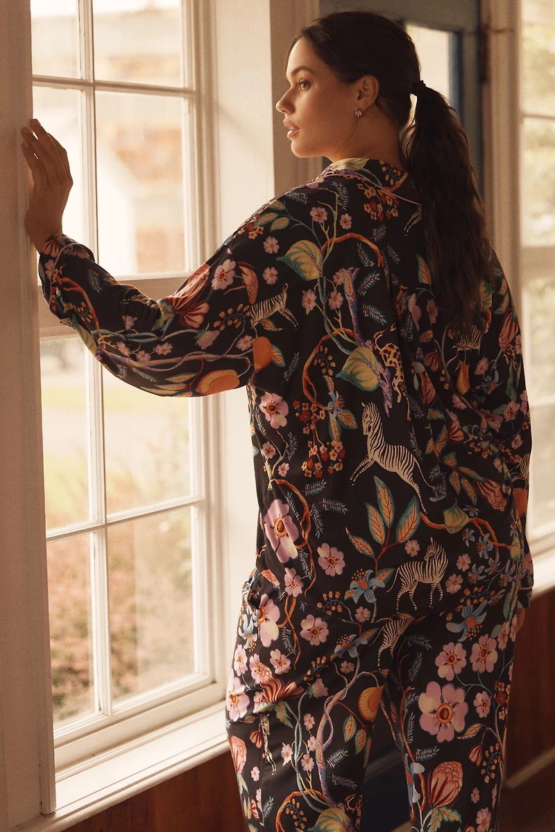 The Briar Piped Pajama Shirt: Long-Sleeve Edition