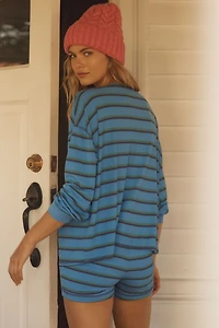 The Briar Long-Sleeve Slouchy Henley Top by LyreBird
