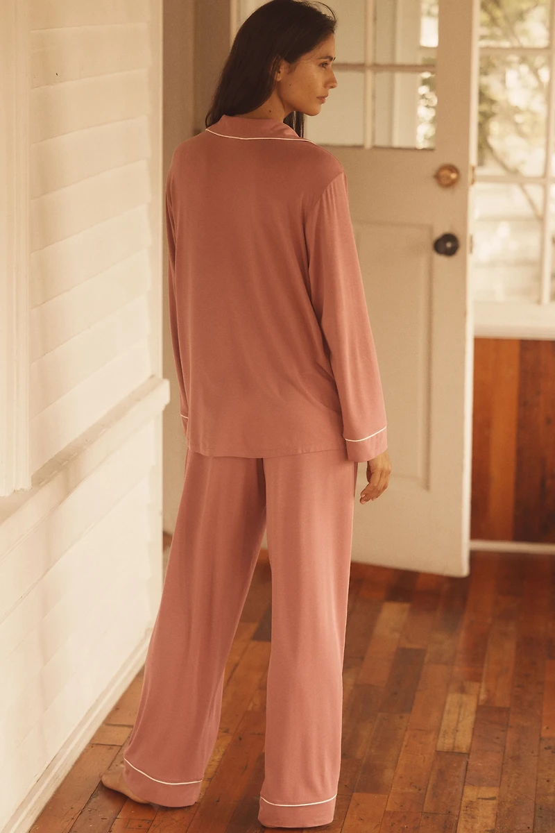 Eberjey Gisele Long-Sleeve Pajama Set