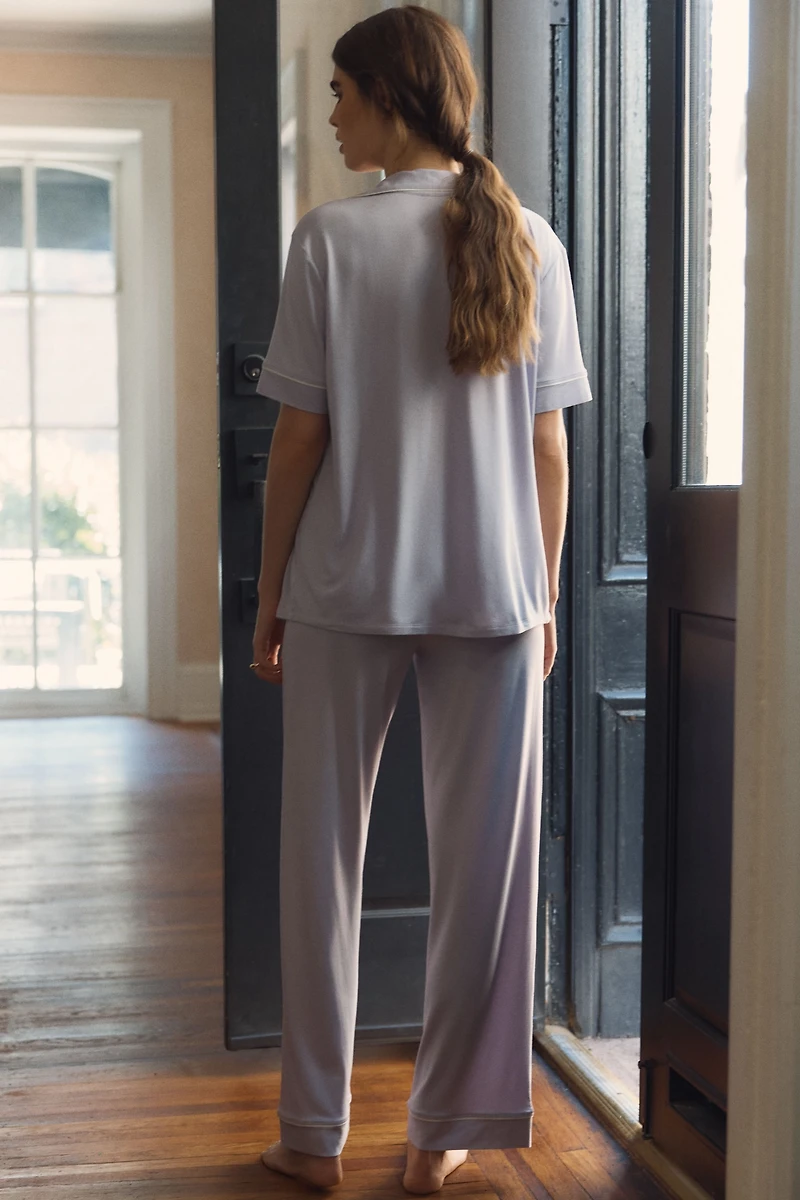 Eberjey Gisele Short-Sleeve Pajama Set