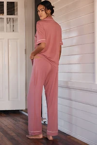 Eberjey Gisele Short-Sleeve Pajama Set
