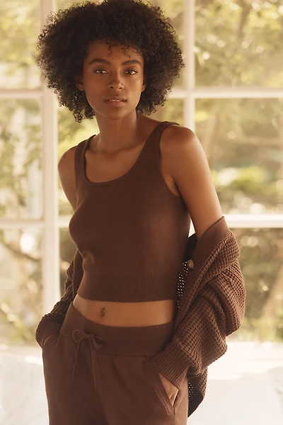Eberjey Crop Sweater Tank