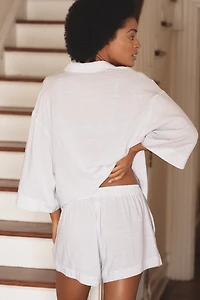 Eberjey Nautico Relaxed PJ Shorts Set