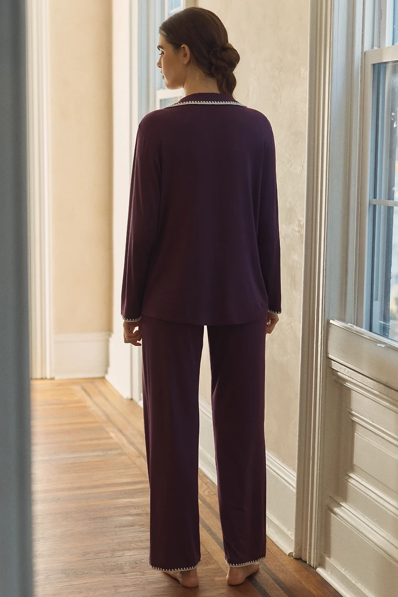 Eberjey Frida Long-Sleeve Pajama Set