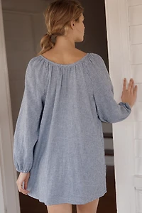 Eberjey Linen Blend Mini Dress