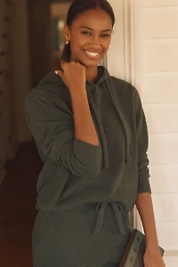 Eberjey Bouclé Hooded Sweatshirt