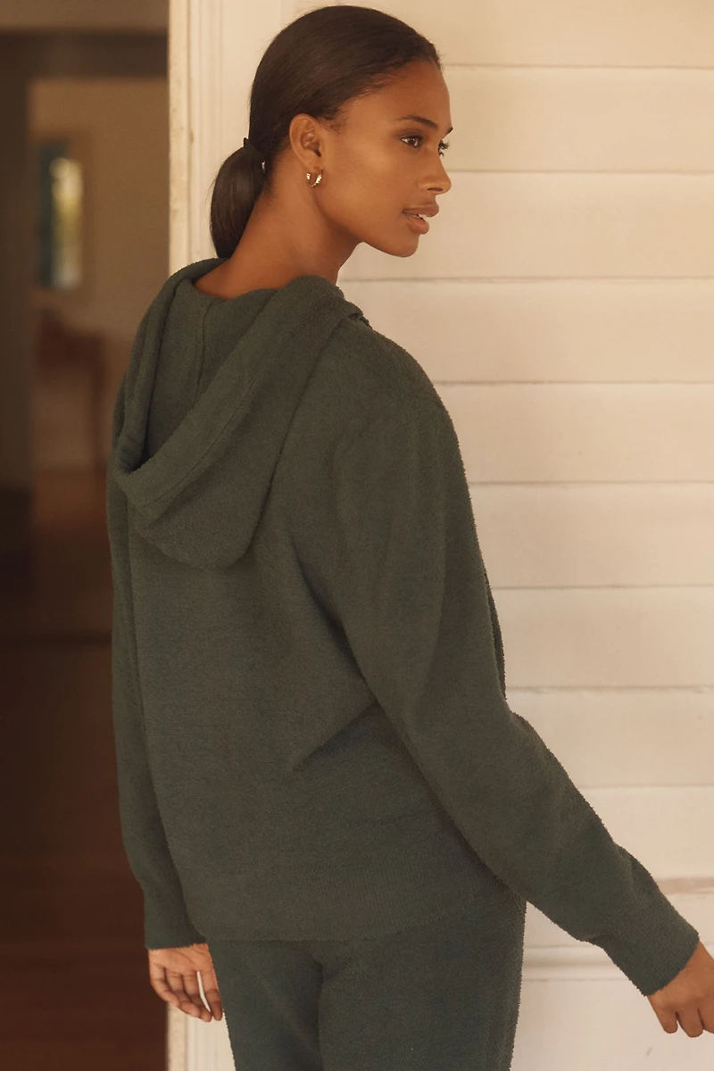 Eberjey Bouclé Hooded Sweatshirt