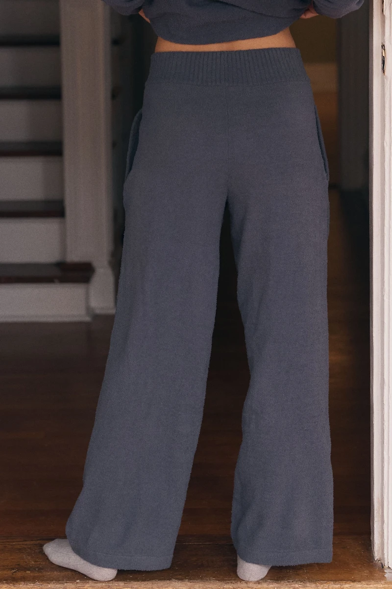 Eberjey Bouclé Wide-Leg Pants