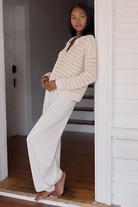 Eberjey Coastal Polo Pullover