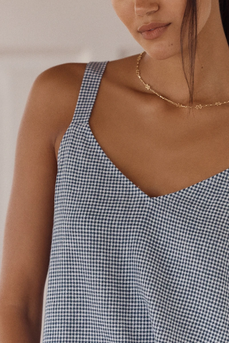 Eberjey Linen-Blend Pants