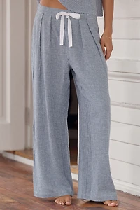 Eberjey Linen-Blend V-Neck Cami