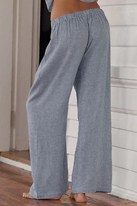 Eberjey Linen-Blend V-Neck Cami