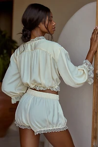 LyreBird Satin Shorts