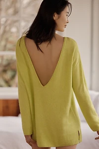 LyreBird Open-Back Sweater