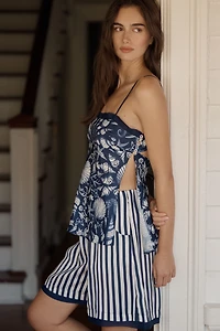 LyreBird Silky Bermuda Shorts