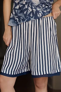 LyreBird Silky Bermuda Shorts