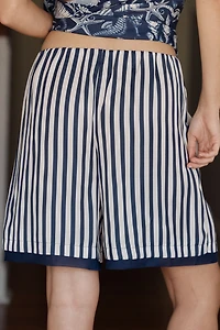 LyreBird Silky Bermuda Shorts