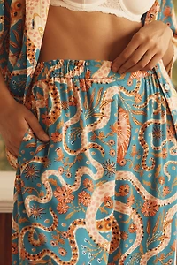 Printfresh Octopus Isle Short-Sleeve Pajama Set