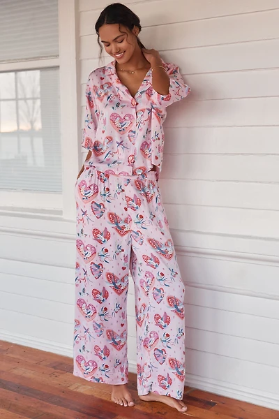 Printfresh Swooning Sparrows Wildest Dreams Pajama Set