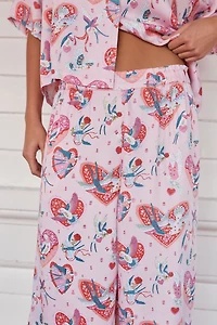 Printfresh Swooning Sparrows Wildest Dreams Pajama Set