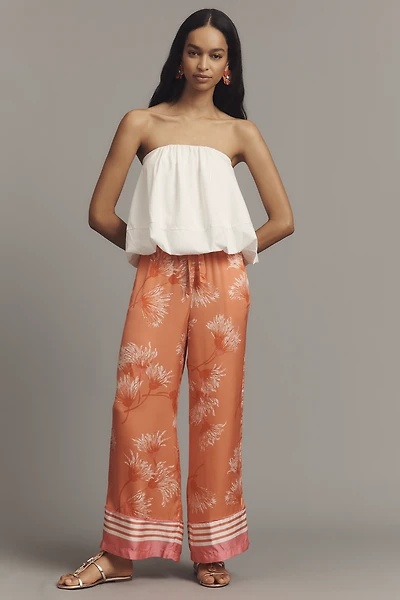 By Anthropologie Silky Pajama Pants