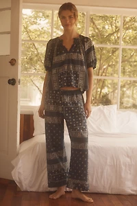 The GREAT. Sleep Smocked Top