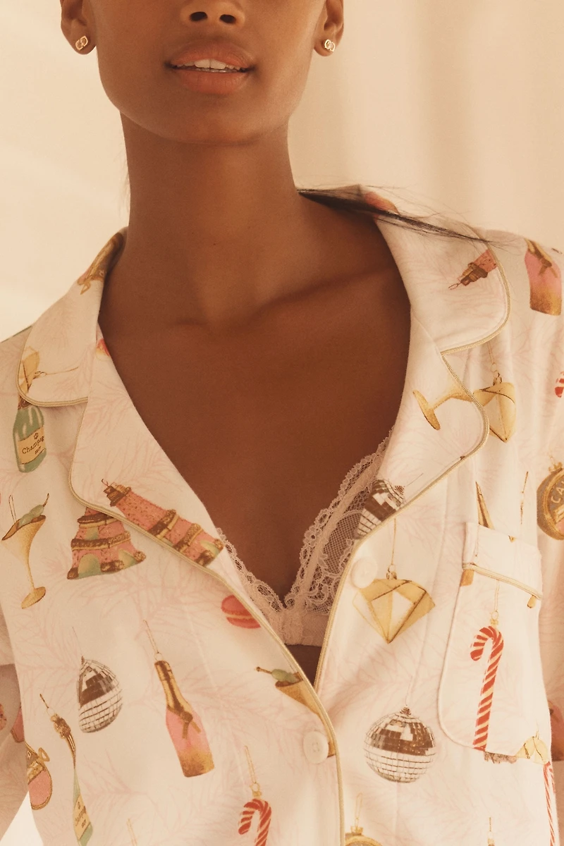 BedHead PJs x Anthropologie Holiday Keepsake Pajama Set